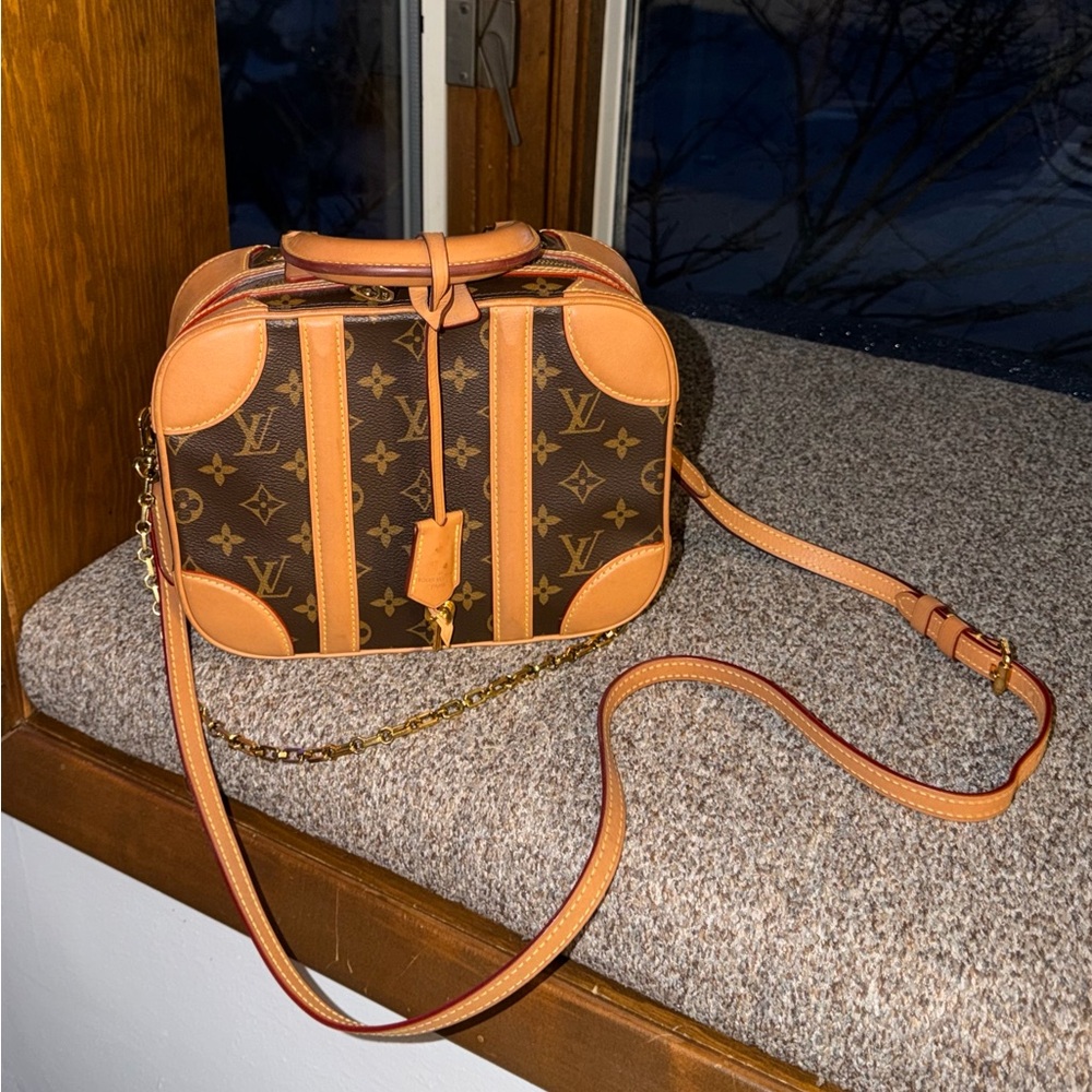 Louis Vuitton Monogram Valisette Luggage Bag